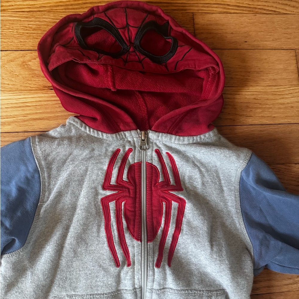 Hannna andersson spider-man hoodie size 5